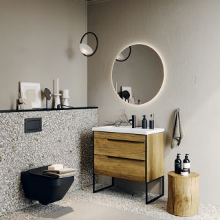 Зеркало с подсветкой Aqwella MOON MOON0208 80 см