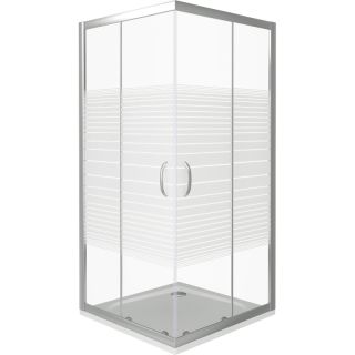 Душевой уголок Good Door Infinity CR -100-G-CH стекло матовое
