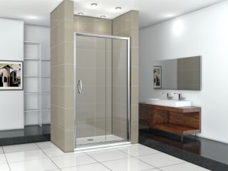 Душевая дверь Good Door Infinity WTW-140-C-CH стекло прозрачное