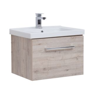 Тумба подвесная Dreja.Rus BIG INN 65 под умывальник Гармония 65, дуб кантри