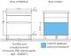 Тумба под раковину СанТа Лондон 224007л 80см белый