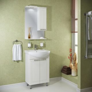 Тумба под раковину Runo  (под умывальник Элеганс 55) Монро 55 (00-00000457)