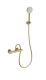 Смеситель для душа Wonzon & Woghand INN 5 WW-B1005-A-BG с термостатом брашированное золото
