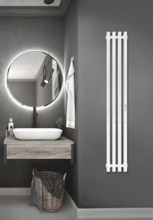 Полотенцесушитель электрический Indigo Style Pro LSPRE120-18WMRt 120x18 см белый матовый