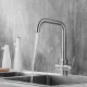 Смеситель для кухни Shevanik S268B с подключением фильтра сатин