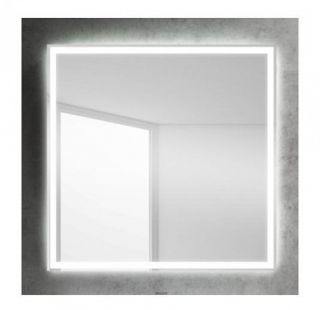 Зеркало BelBagno с LED-подсветкой и кнопочным управлением SPC-GRT-800-800-LED-BTN