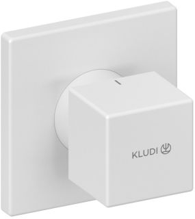 Вентиль запорный Kludi Decus 548165375 белый матовый