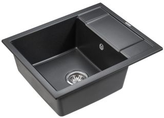 Мойка кухонная Paulmark Flugen PM216050-BL чёрный