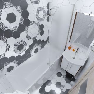 Акриловая ванна Triton Джена 170x70 см