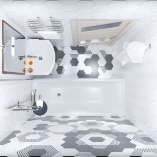 Акриловая ванна Triton Джена 170x70 см