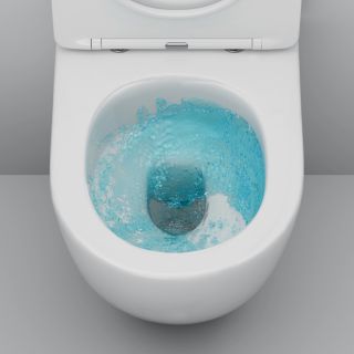 Унитаз подвесной Am.Pm Like AquaSpin 2.0 C801901SC с сиденьем микролифт