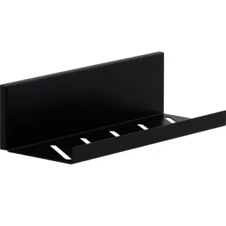 Полка Aquanet Магнум 302224 30 см чёрный матовый