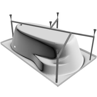 Акриловая ванна Relisan Zoya 150x95 R Гл000001463 без гидромассажа