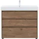 Тумба под раковину Aquanet Nova Lite 253904 100 см дуб рустикальный