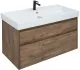 Тумба под раковину Aquanet Nova Lite 27967 100 см дуб рустикальный