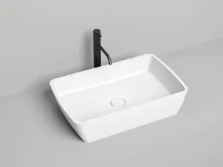 Накладная раковина Salini Gloria 11 S-Stone 1102212MRF 65см RAL полностью