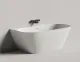 Ванна из искусственного камня Salini Sofia Wall S-Stone 102527MRF 160x80см RAL полностью