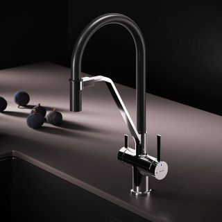 Смеситель для кухни Am.Pm Func F8F07802 черный хром