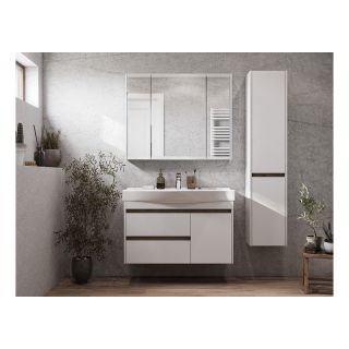 Тумба под раковину Акватон Нортон 100см белый 1A249001NT010