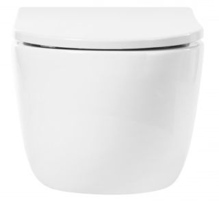 Подвесной унитаз Art&Max Bologna безободковый белый AM211CHR