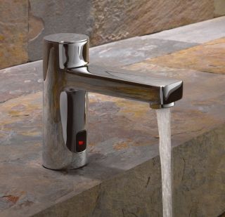 Электронный смеситель для раковины Kludi Zenta с предварительной установкой температуры хром 3810205