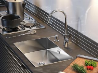 Смеситель для кухни Paulmark Holstein Ho212065-CR хром