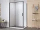Душевой уголок Aquanet Pleasure Evo AE65-100x90-BT 324131 100x90 см профиль чёрный матовый стекло прозрачное