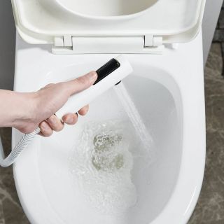 Гигиенический душ со смесителем Rose R1805C-1 белый