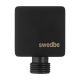 Шланговое подсоединение Swedbe Platta 5508B чёрный