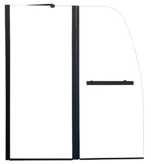 Шторка для ванной Parly F03B 120см чёрный