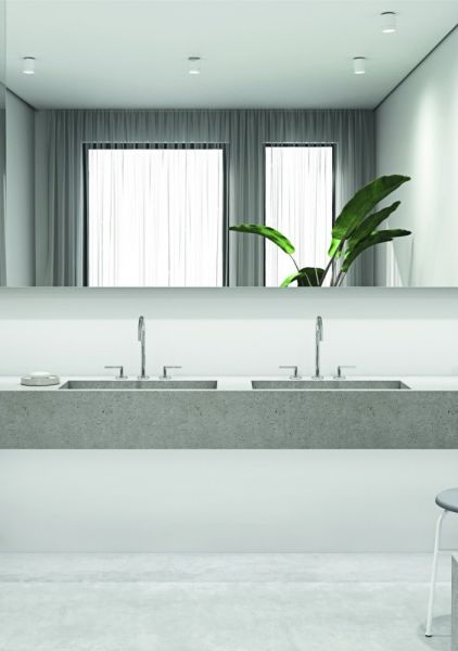 Смеситель для раковины Kludi Nova Fonte Puristic на три отверстия хром 201430515