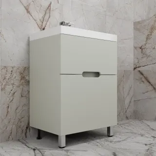 Напольная тумба под раковину Style Line Матис ЛС-00002432 60 см олива