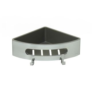 Полка для душа угловая Lemark Shelf line 9771046 хром/графит