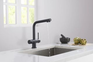 Смеситель для кухни Timo Saona 2396/03F чёрный