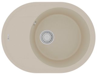 Кухонная мойка Lemark Lacha 620 9910050 бежевый