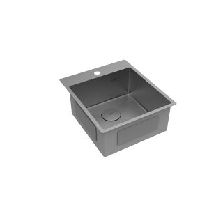 Кухонная мойка Lemark Janga 440 9936103 графит