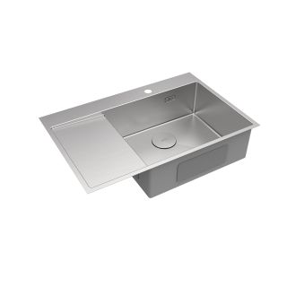 Кухонная мойка Lemark Kezadra 780P 9937153 сталь