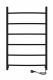 Полотенцесушитель электрический Indigo Arc LCAE80-50BRR 80x50 см чёрный муар
