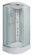 Душевая кабина Niagara NG-33194-14RG с гидромассажем 110x90см серебро/матовое