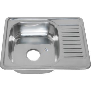 Мойка 5848 U Melana 0,6/160 хром с сифоном (133 t *15)