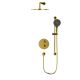 Душевой комплект термостатический WHITECROSS Y YSET09TOPGL золото