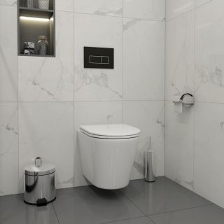 Клавиша смыва Maretti Umbria AC12UM-564, черный/хром