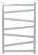Полотенцесушитель электрический Point Феникс PN15858 П7 50x80см хром
