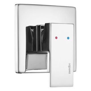 Встраиваемый смеситель Swedbe Platta 5516 подключение на один выход хром