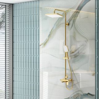 Душевая стойка Raglo R50.24.23 золото