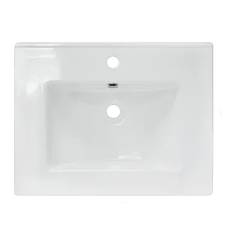 Раковина Sanita Luxe Quadro WB.FN/Quadro/60-C/WHT.G/S1 61 см