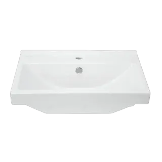 Раковина Sanita Luxe Fest WB.FN/Fest/60-C/WHT.G/S1 60.5 см