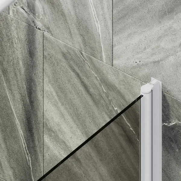 Шторка на ванну MaybahGlass MGV-611-1 60см белый