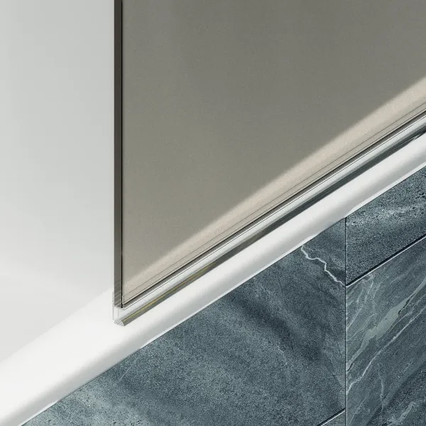 Шторка на ванну MaybahGlass MGV-602-3 40см золото