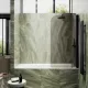 Шторка на ванну MaybahGlass MGV-607-6 50см чёрный